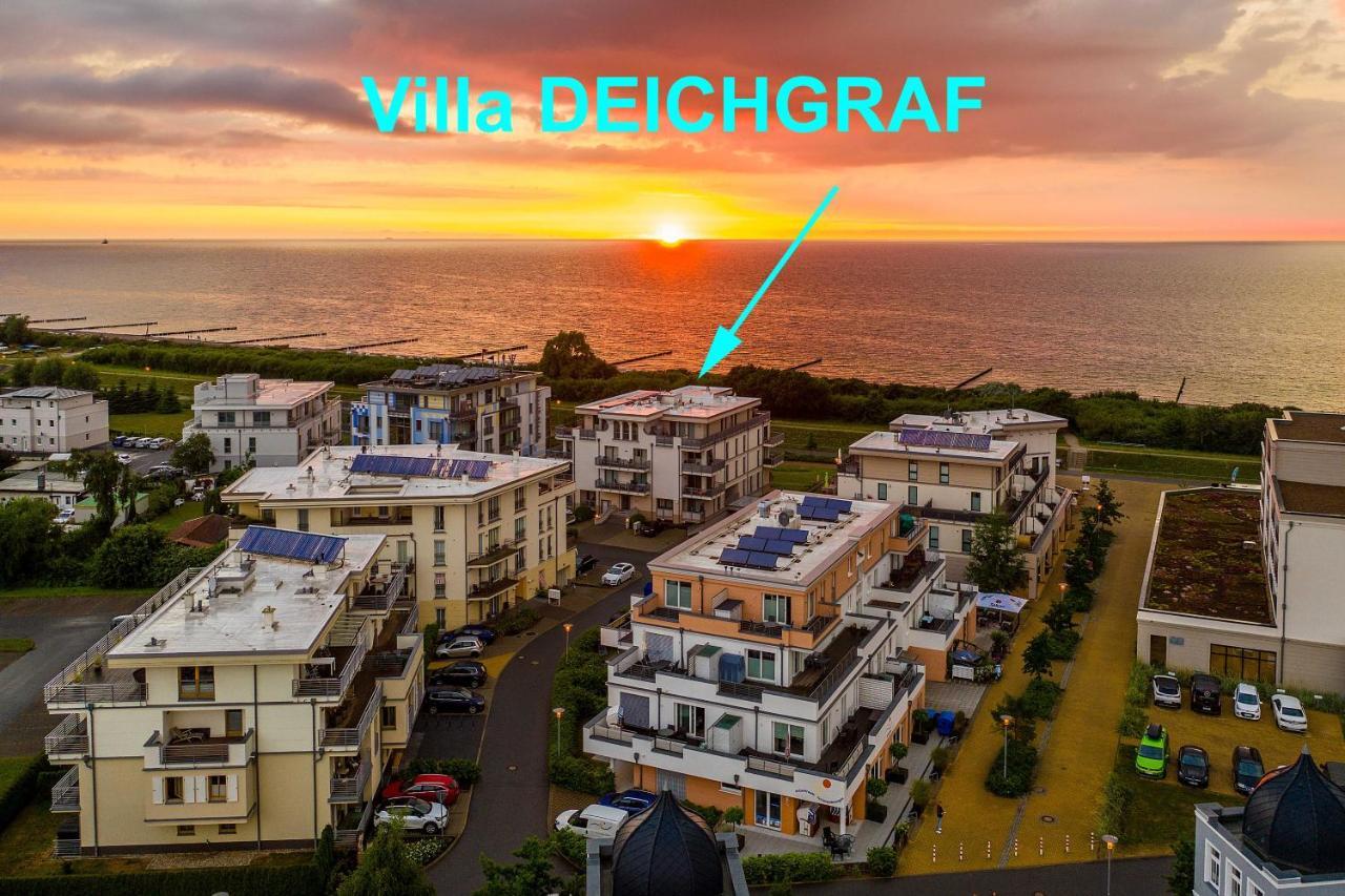 Villa Deichgraf 12 "Meerblick" Börgerende-Rethwisch المظهر الخارجي الصورة